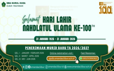Satu Abad Nahdlatul Ulama: SMA Nurul Huda Cilibur Gelar Upacara dan Istighosah Peringati 100 Tahun Lahirnya NU
